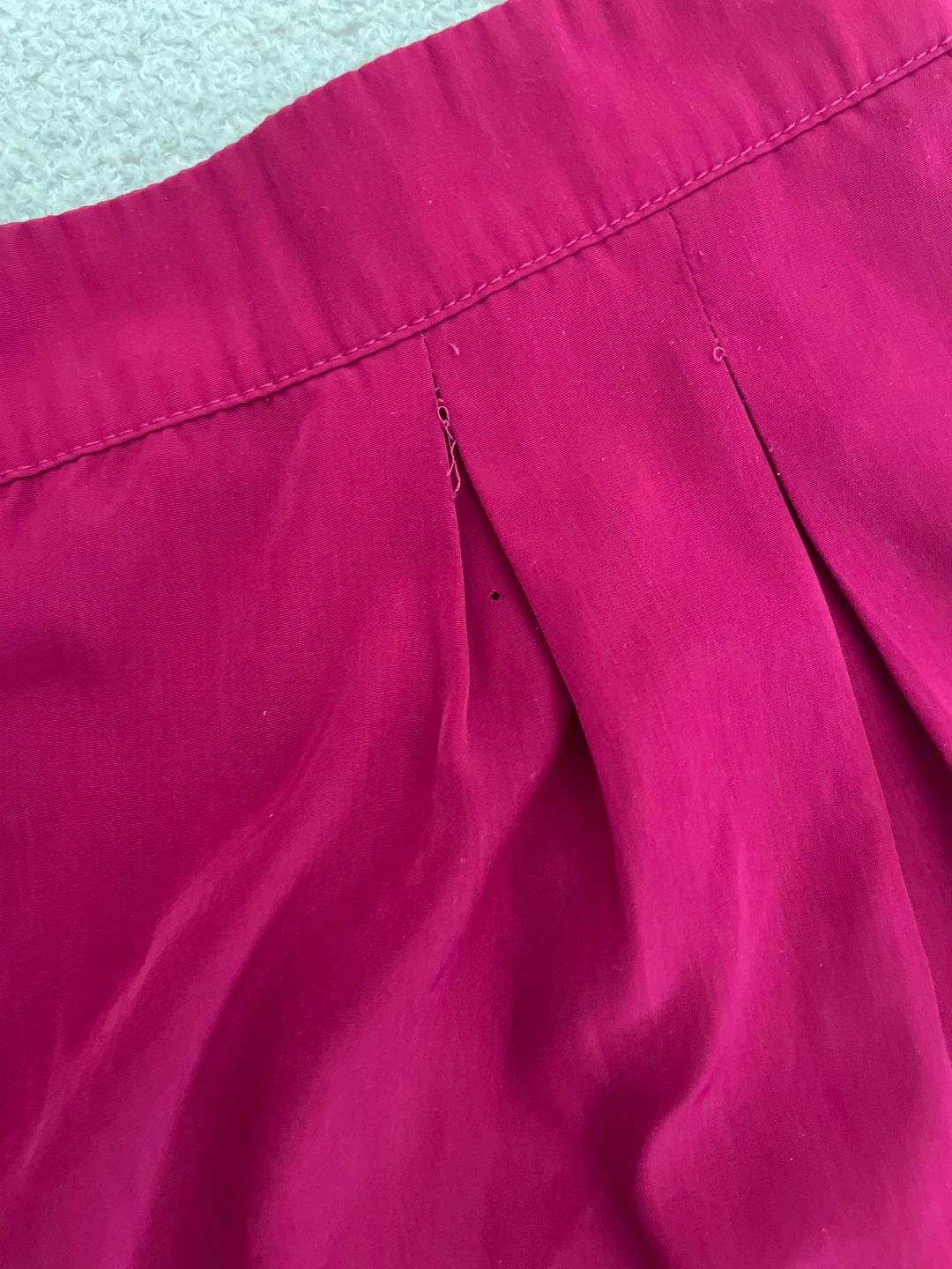Women's Pink Pleated Shorts - photo 2