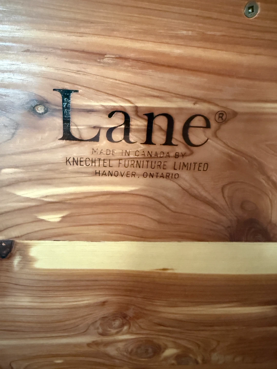Lane Cedar Chest Bench with Upholstered Seat - photo 5