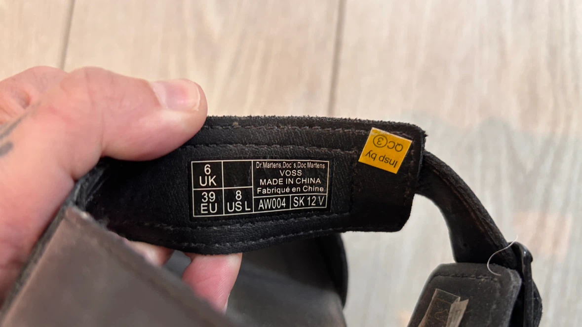 Dr. Martens Voss Leather Strap Sandals - Black - photo 3