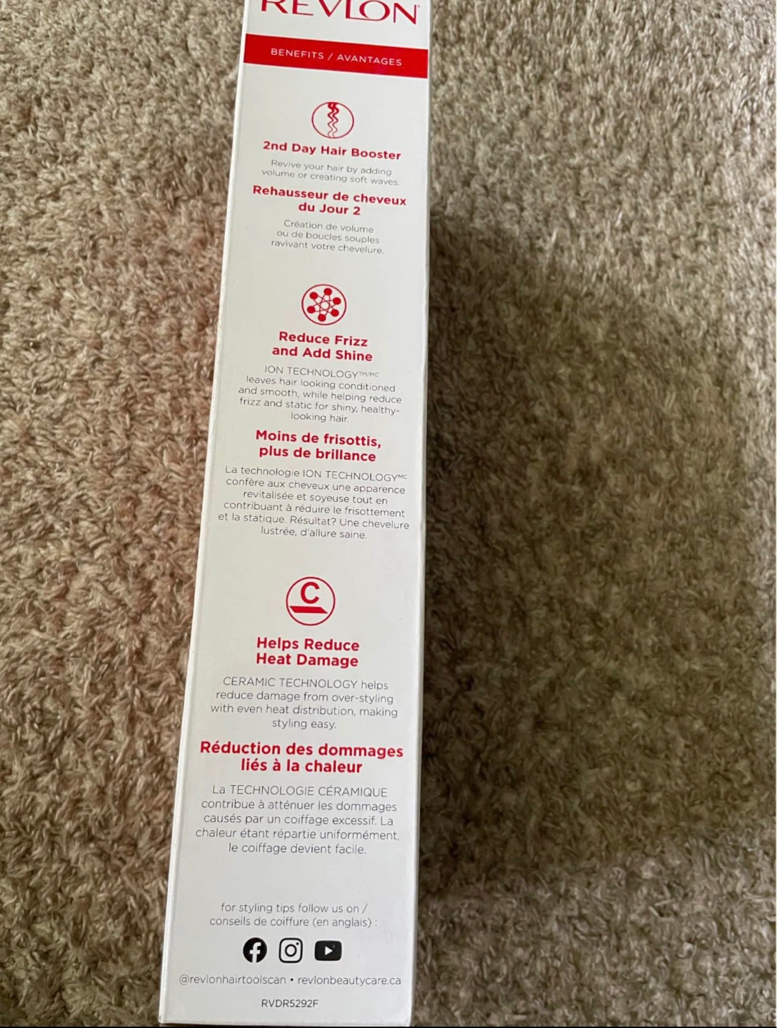 REVLON One-Step Root Booster Round Brush Dryer & Styler - photo 4