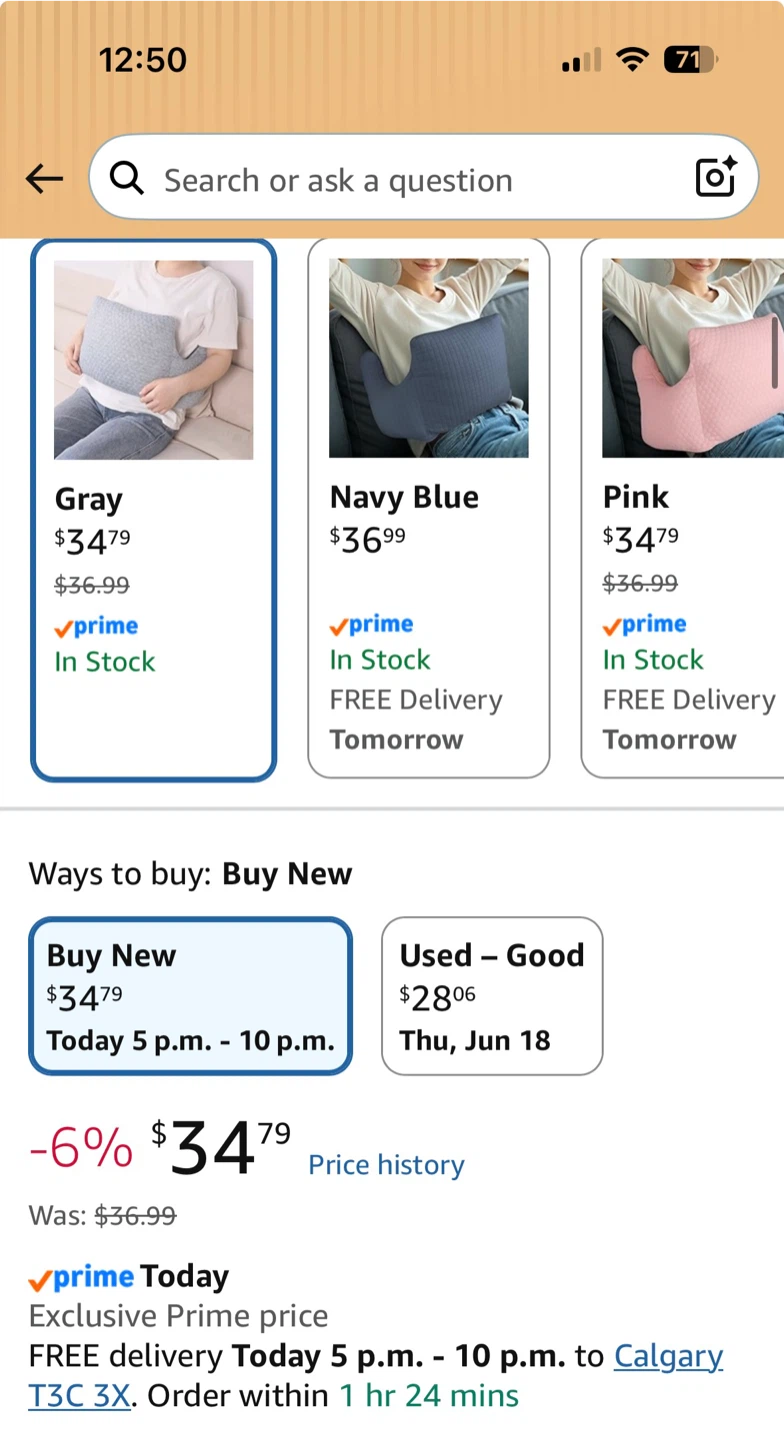 Hysterectomy Recovery Pillow - photo 4