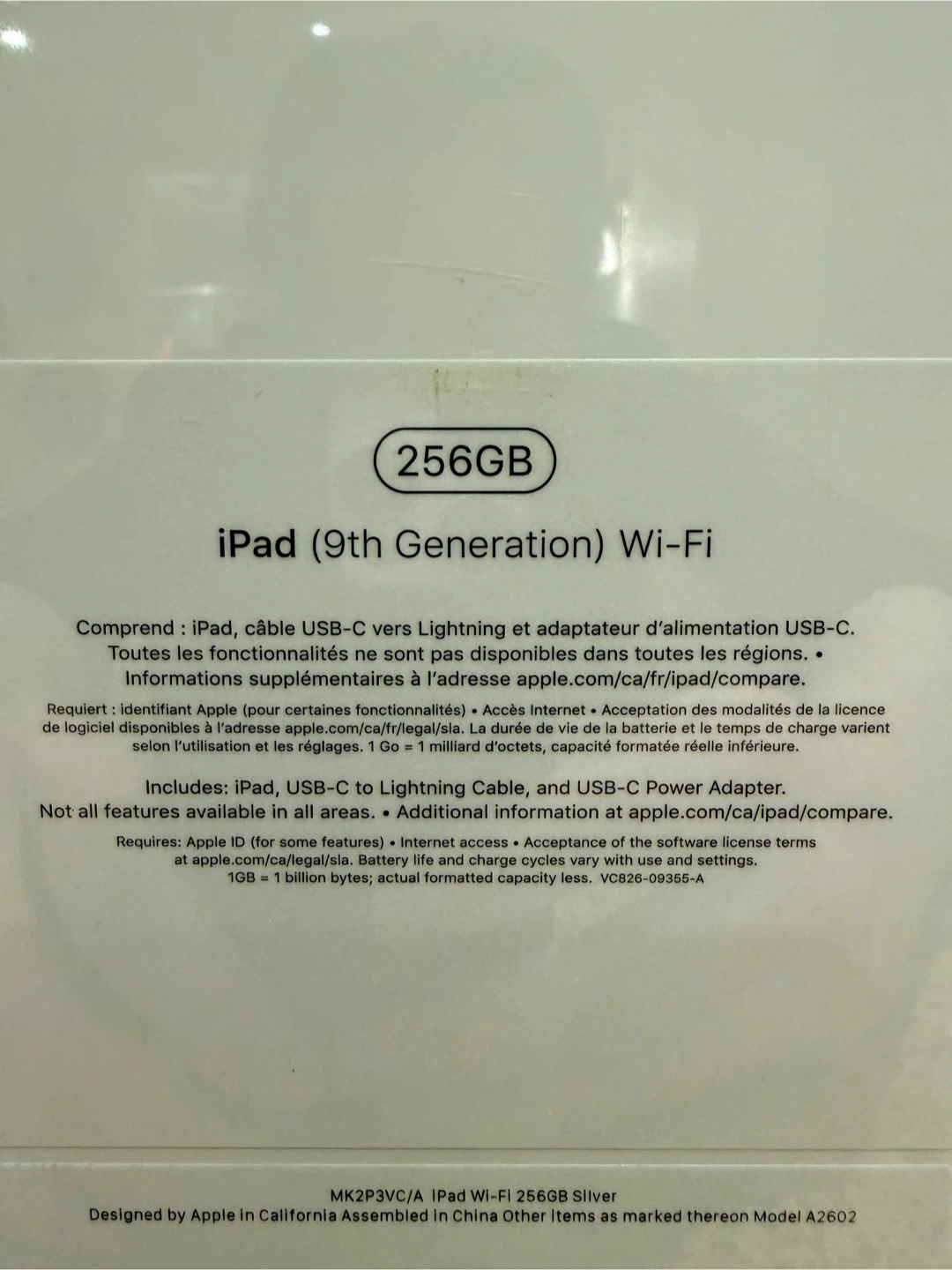 Apple iPad | 256GB | sealed - never opened - photo 4