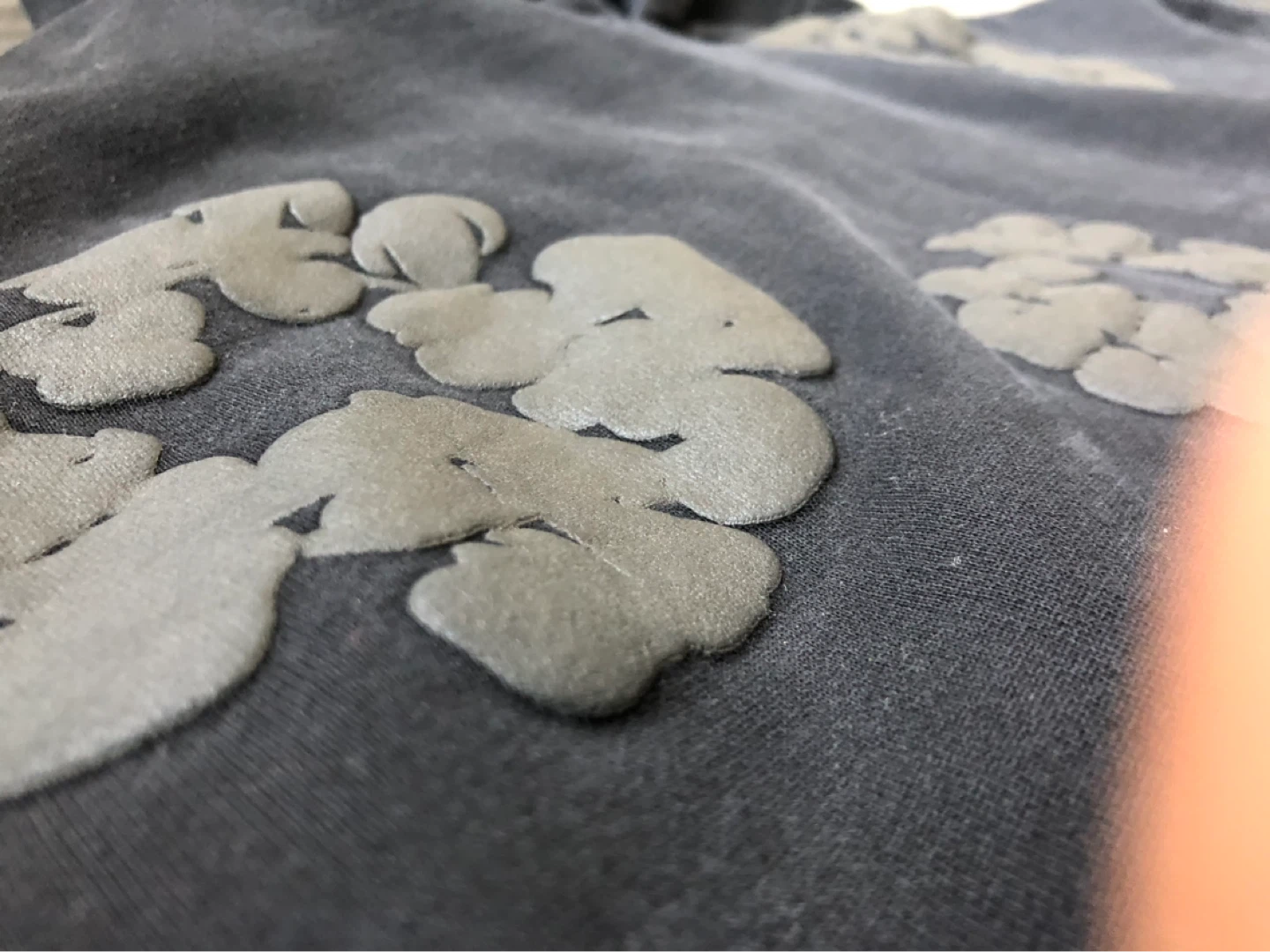 Denim tears Black monochrome hoodie - photo 5
