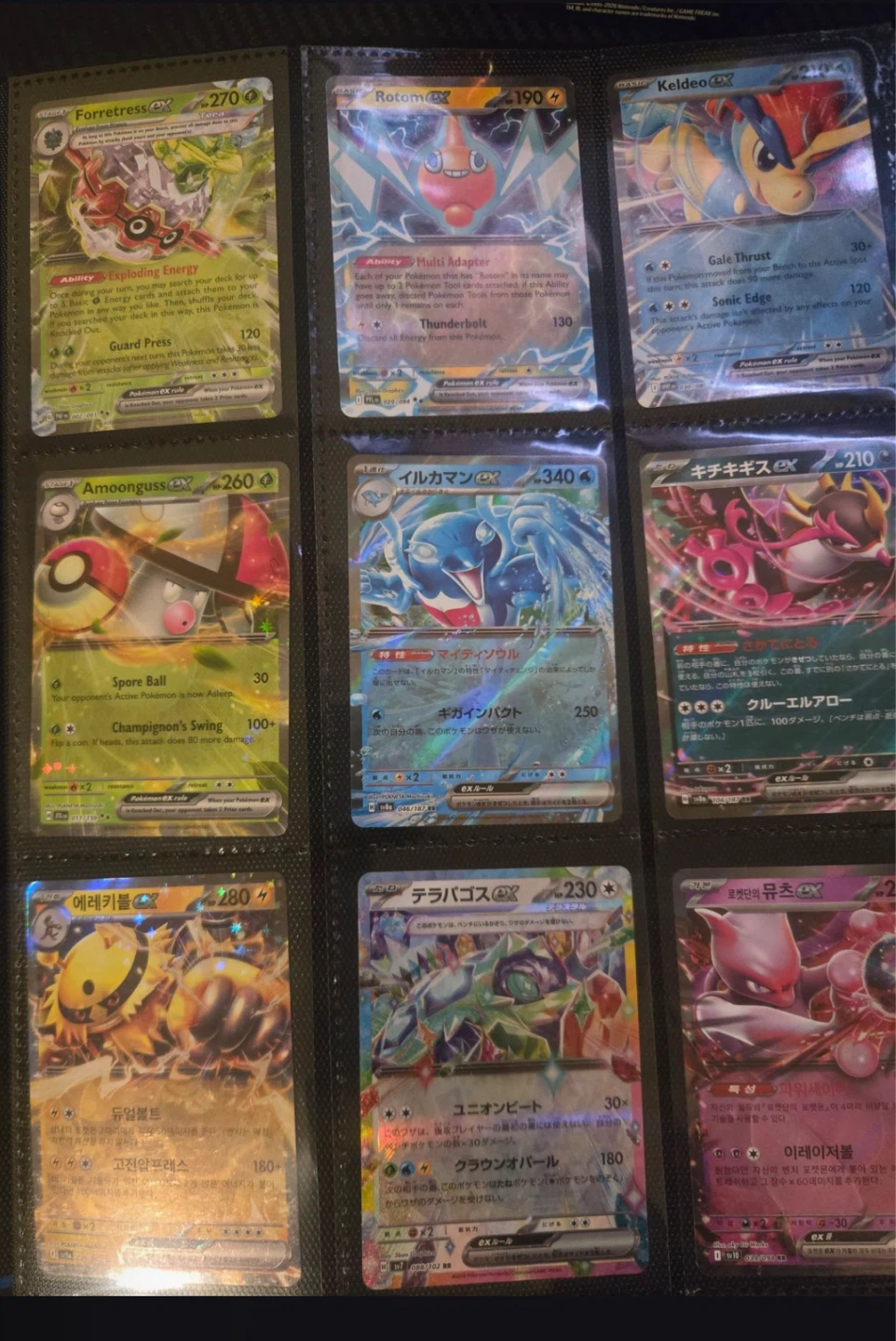 Pokémon EX binder all holos - photo 2