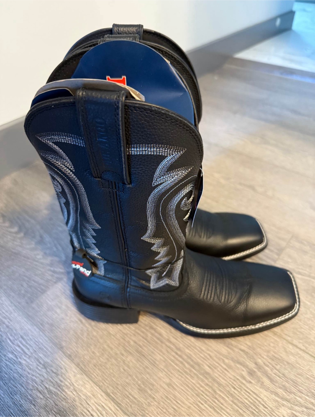 Durango Men's Western Boots - Black/Onyx Size 7.5W - photo 2