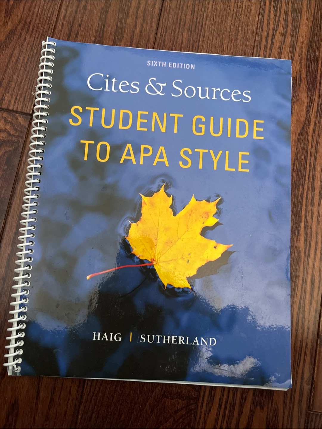 Cites & Sources Student Guide to APA Style Sixth Edition