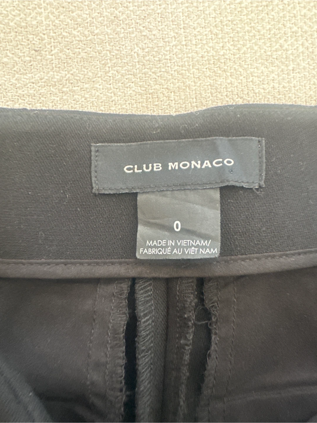 Club Monaco Black Shorts Size 0
