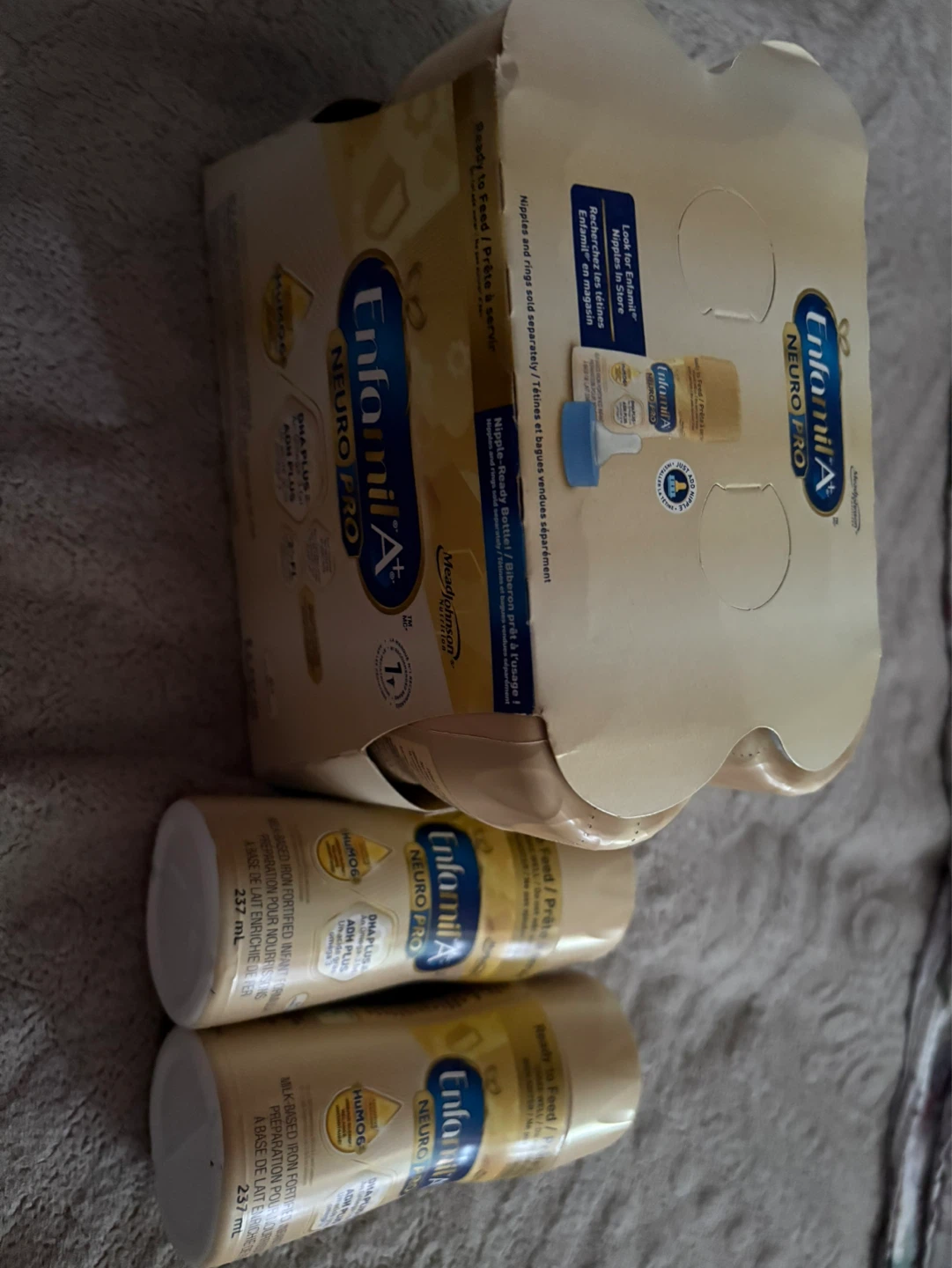Enfamil NeuroPro Baby Formula, 6x237mL Ready to Feed Bottles