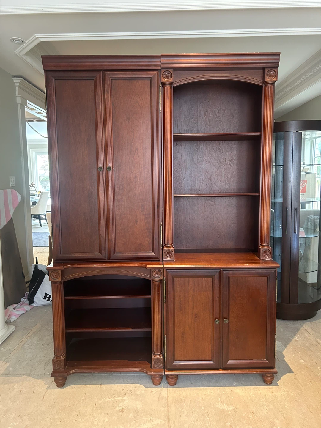 Bombay Company Executive Office Shelves