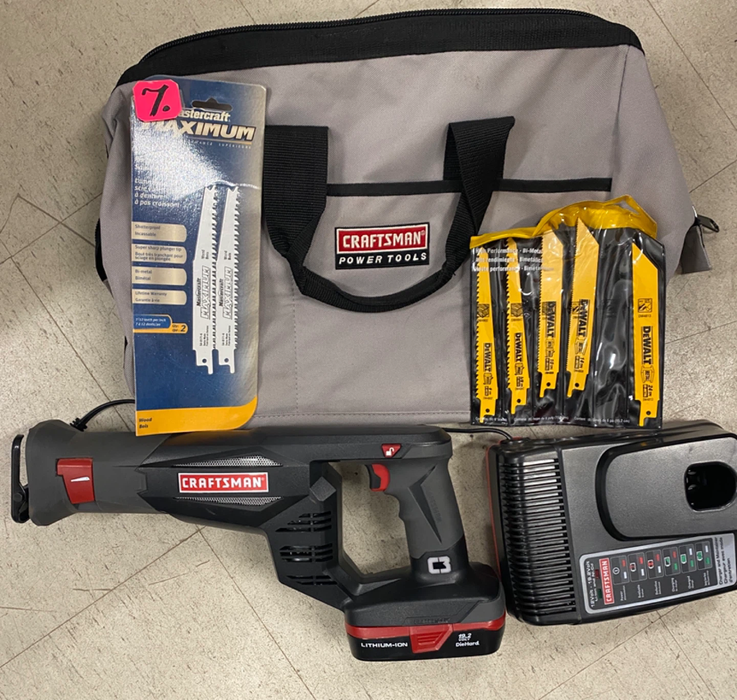 Craftsman Reciprocating Cordless Saw