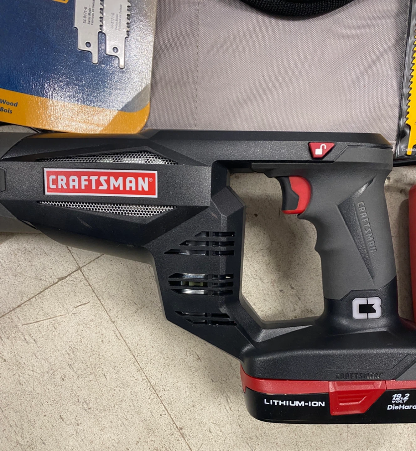 Craftsman Reciprocating Cordless Saw - photo 2