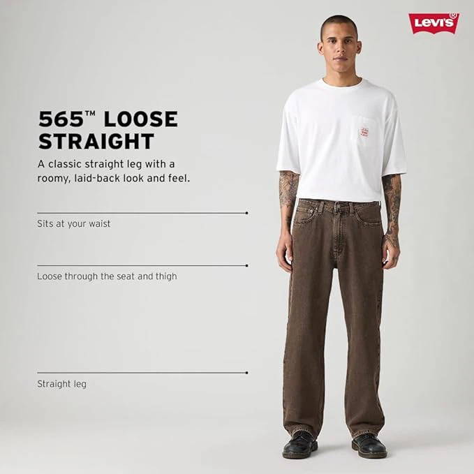 Levi's 565 Loose Straight 32x34 - photo 3