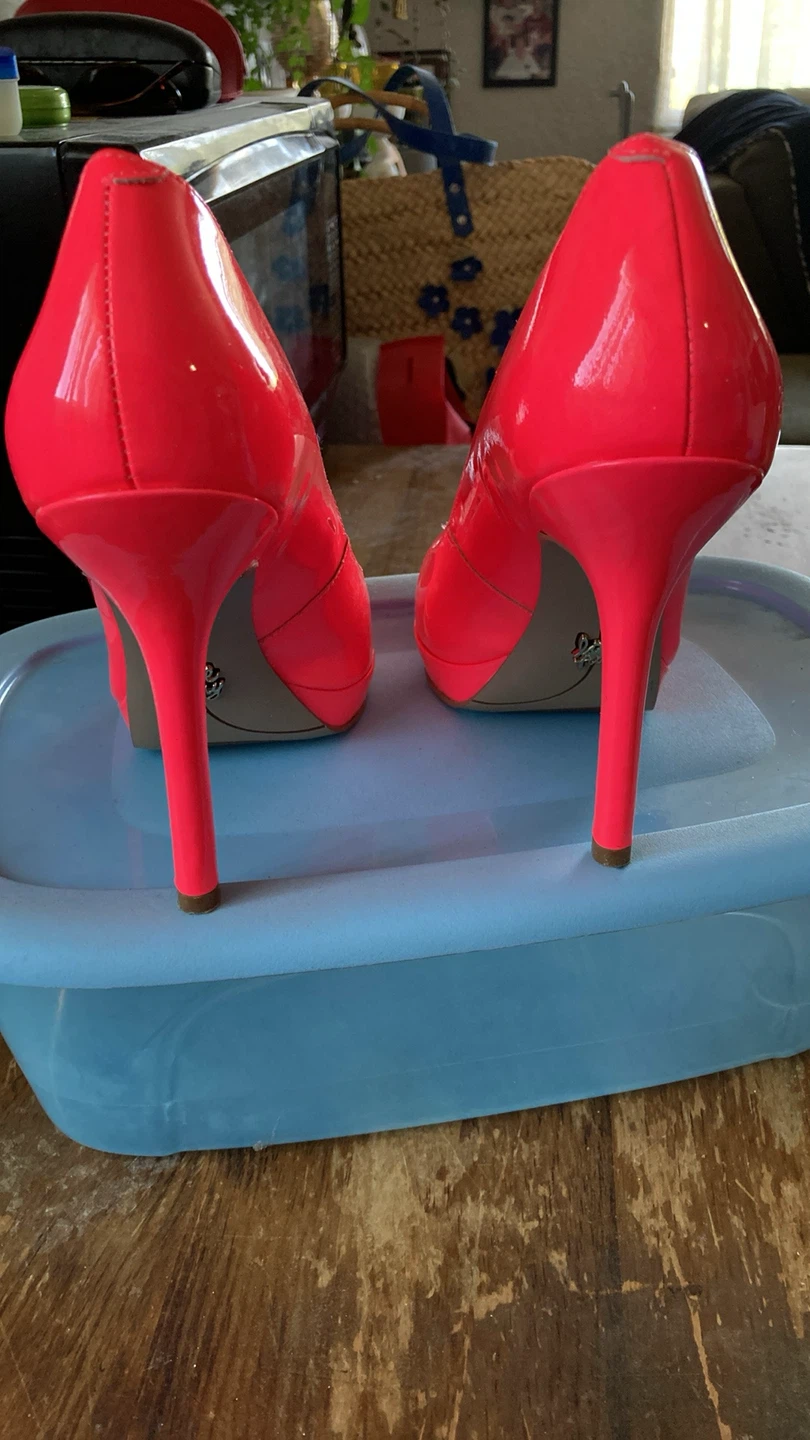 Nine West Women's Pink Patent Leather Heels - photo 3