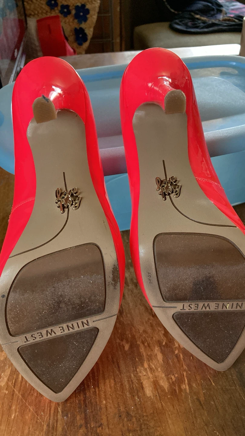 Nine West Women's Pink Patent Leather Heels - photo 4