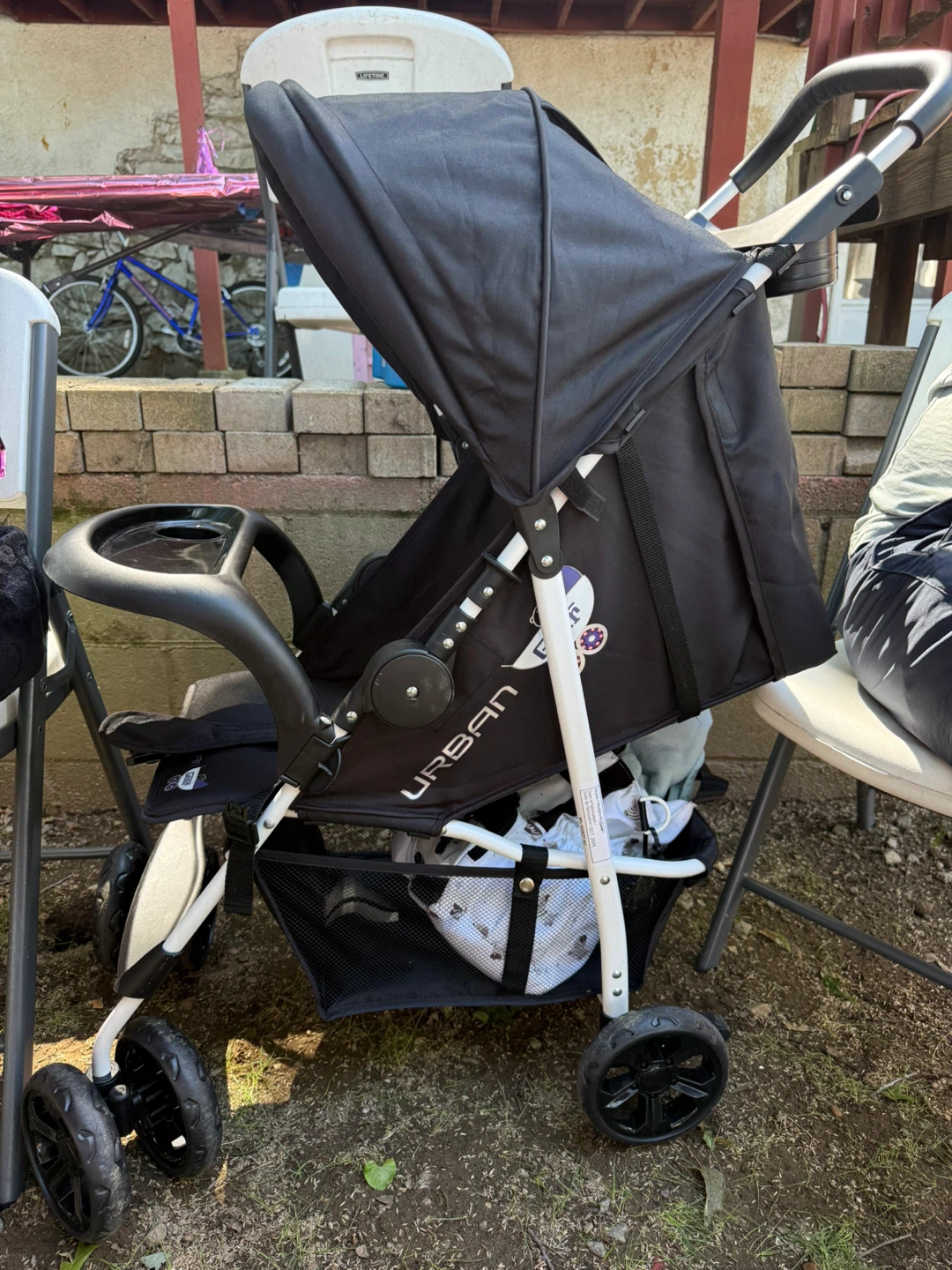 Black Urban Stroller