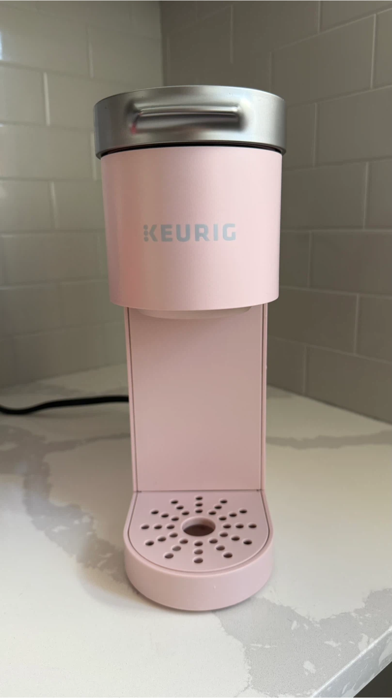 Pink Keurig Single Serve Coffee Machine