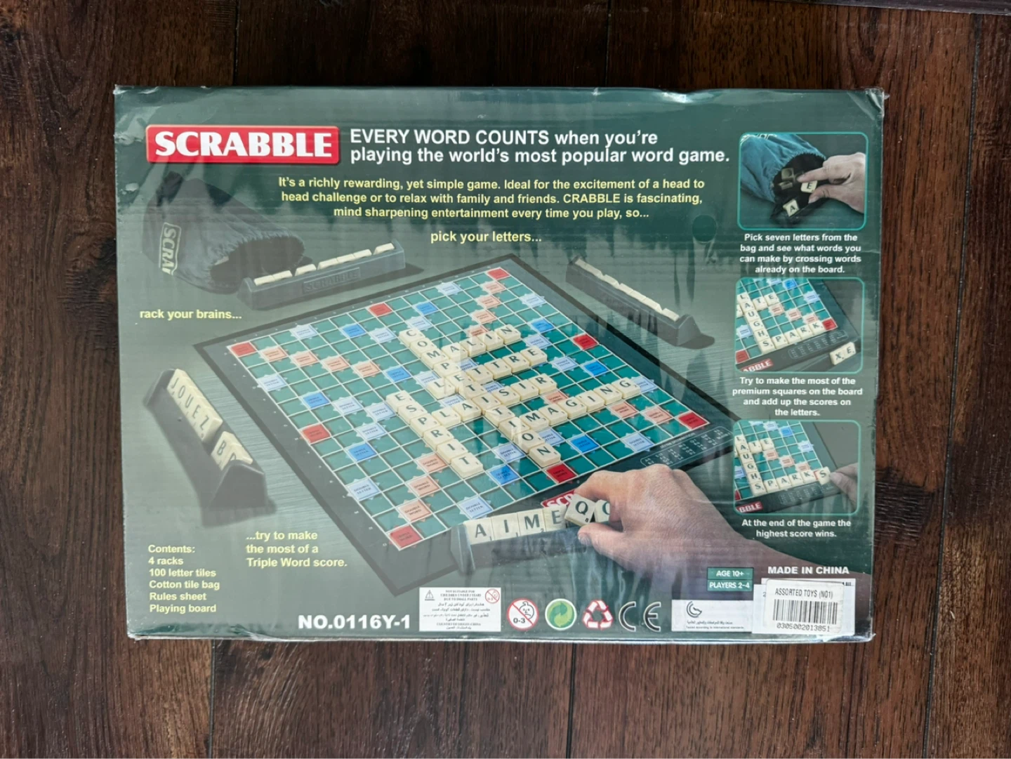 Scrabble Original Board Game - photo 2