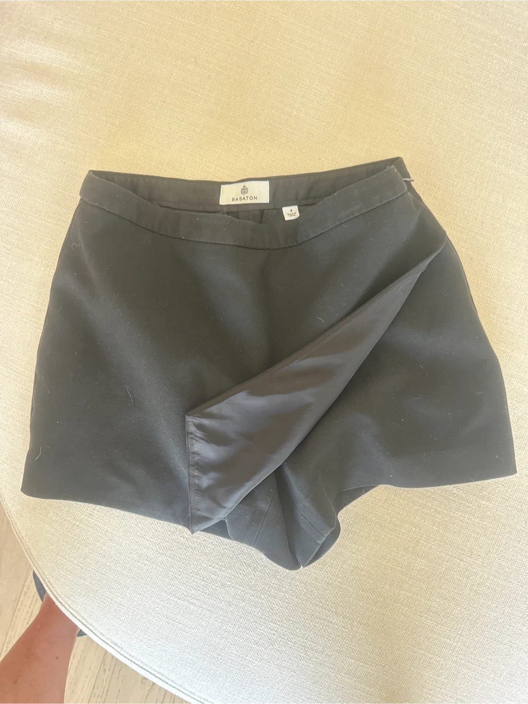 Babaton Black Skirt Size 4