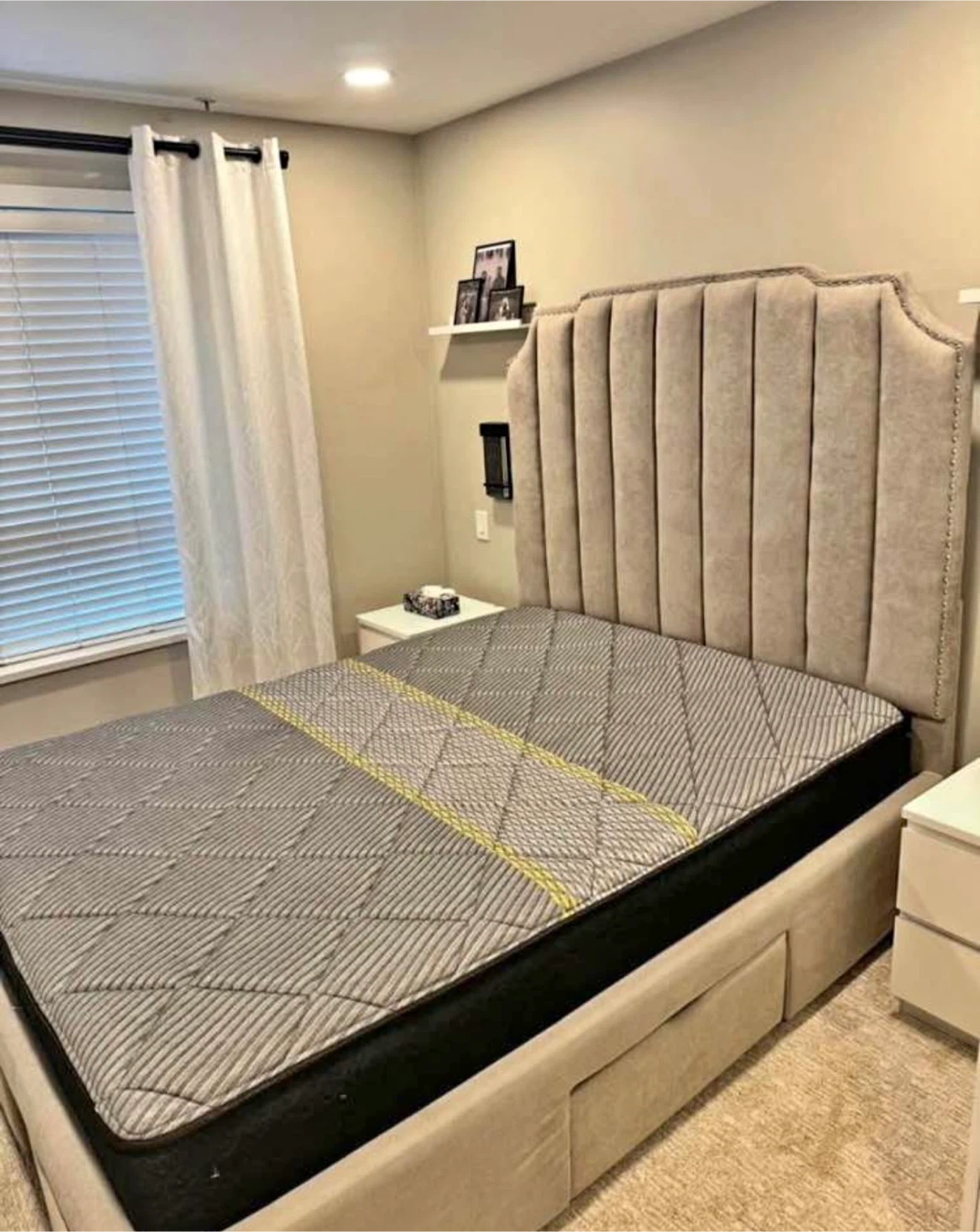 Queen bed