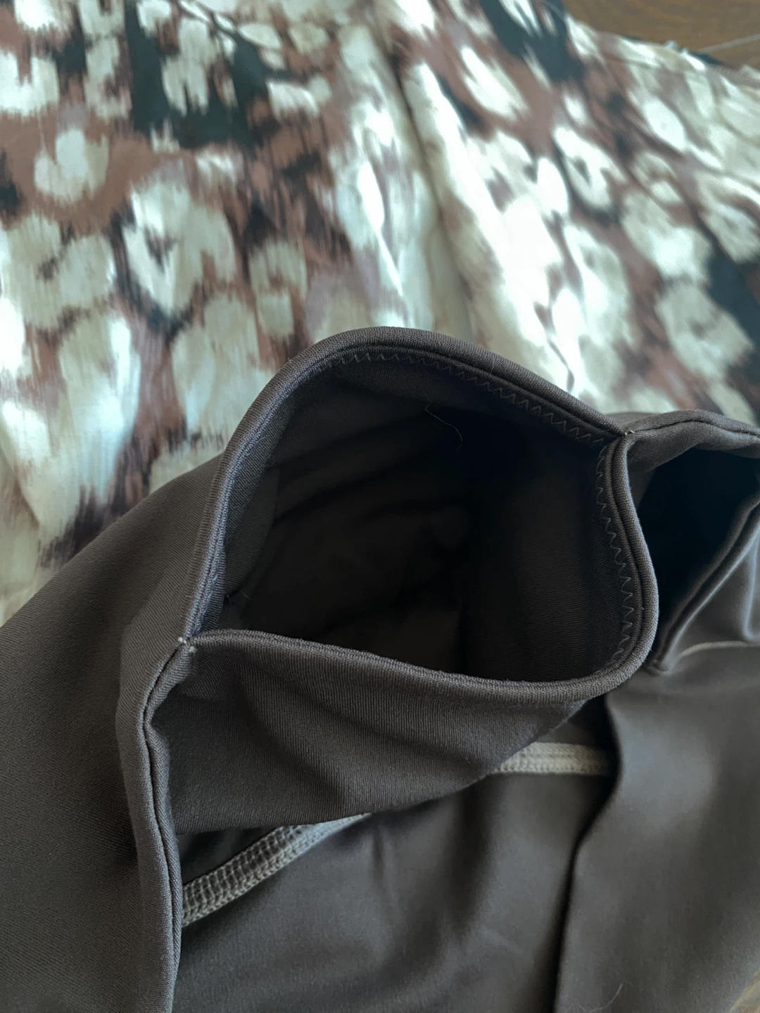 Aerie Offline Athletic Skirt with Built-in Shorts brown - photo 4