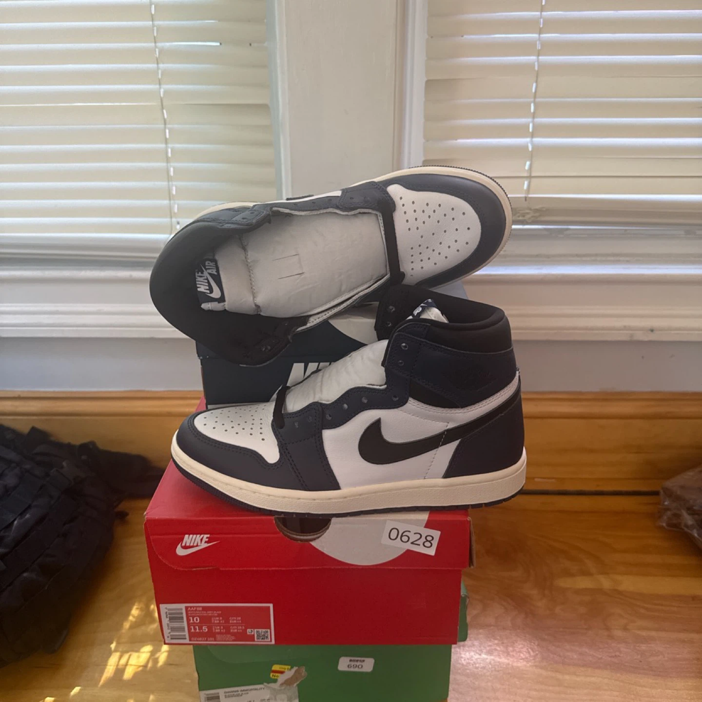 Nike Air Jordan 1 High OG "Dark Marina Blue" - photo 3