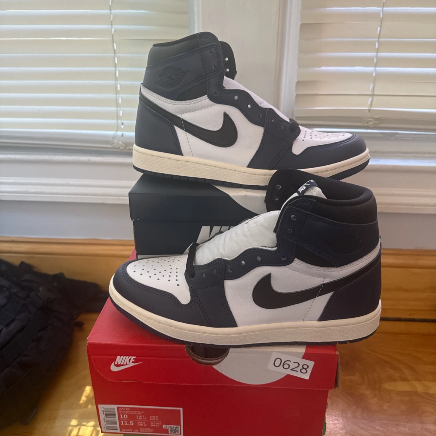 Nike Air Jordan 1 High OG "Dark Marina Blue" - photo 2