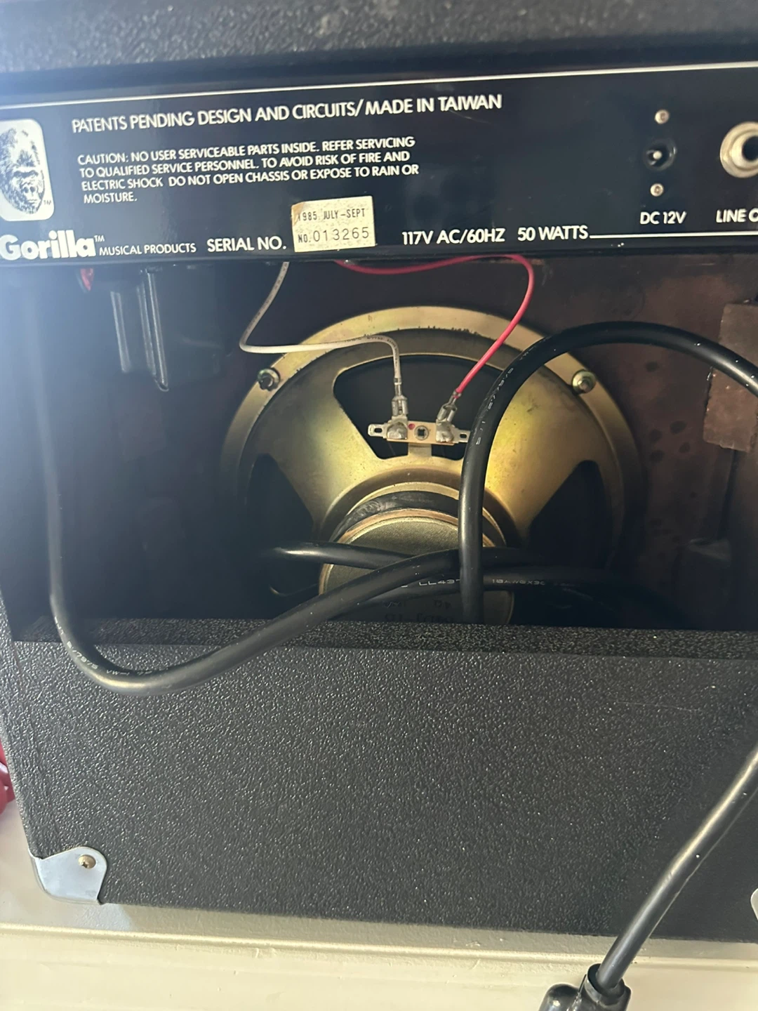 Gorilla GG-25 Guitar Amplifier - photo 4