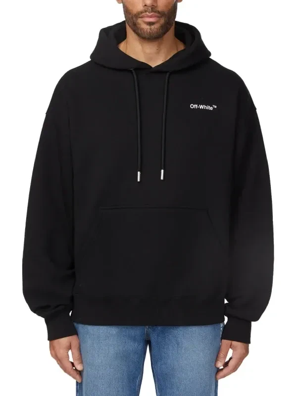 OFF WHITE Costco Hoodie Black L