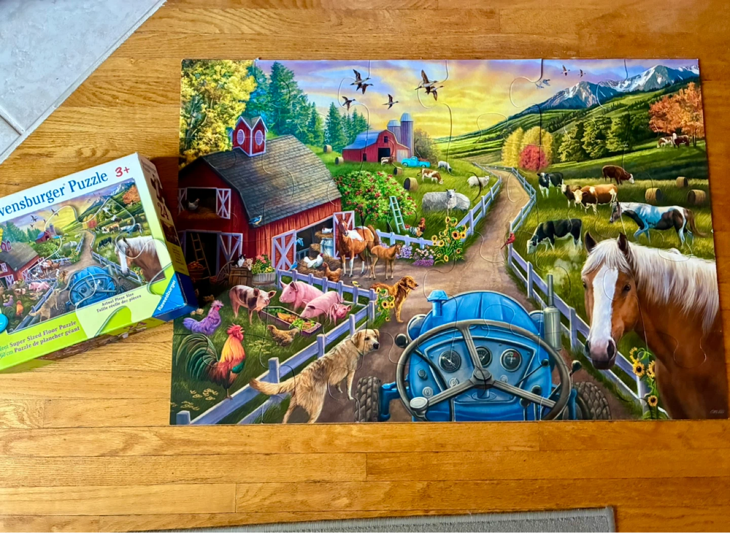 Ravensburger Super-Sized Floor Puzzle - Farm Scene 24 Pieces - photo 2