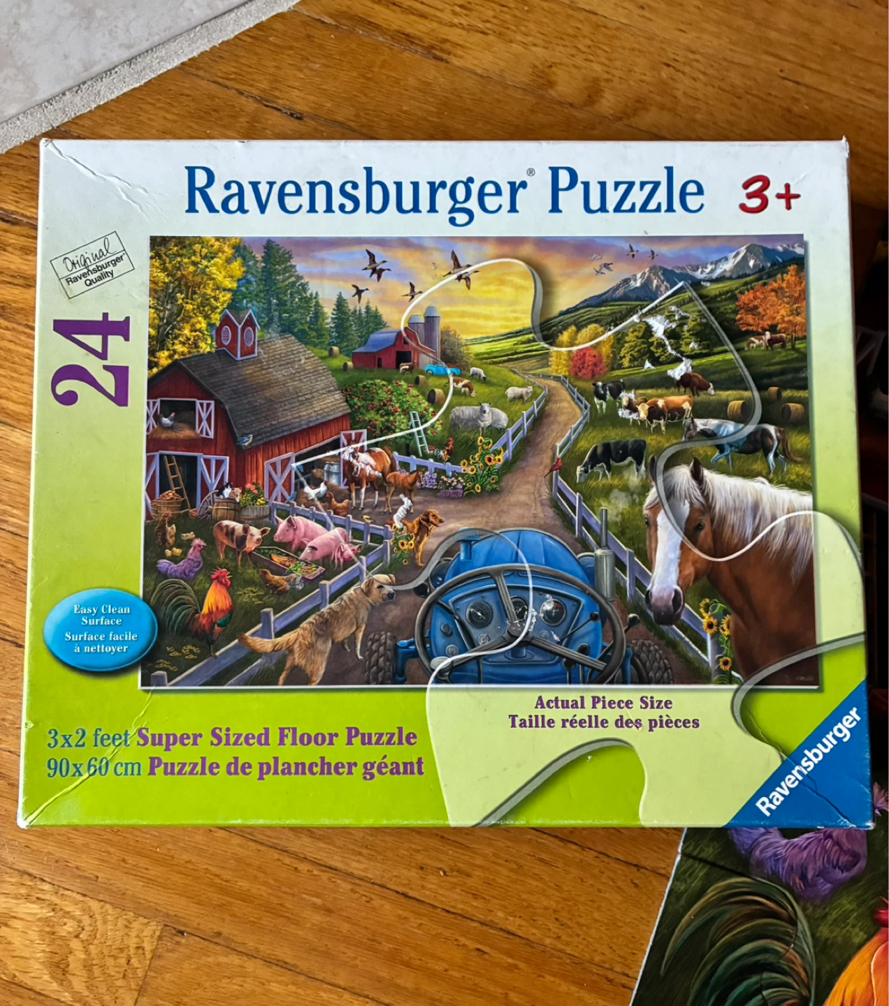 Ravensburger Super-Sized Floor Puzzle - Farm Scene 24 Pieces