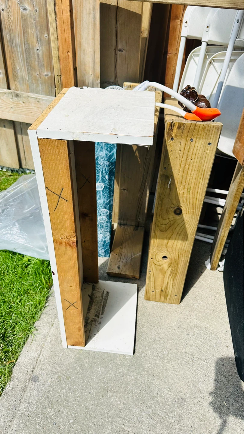 Wooden and Marble Side Table (DIY Project)