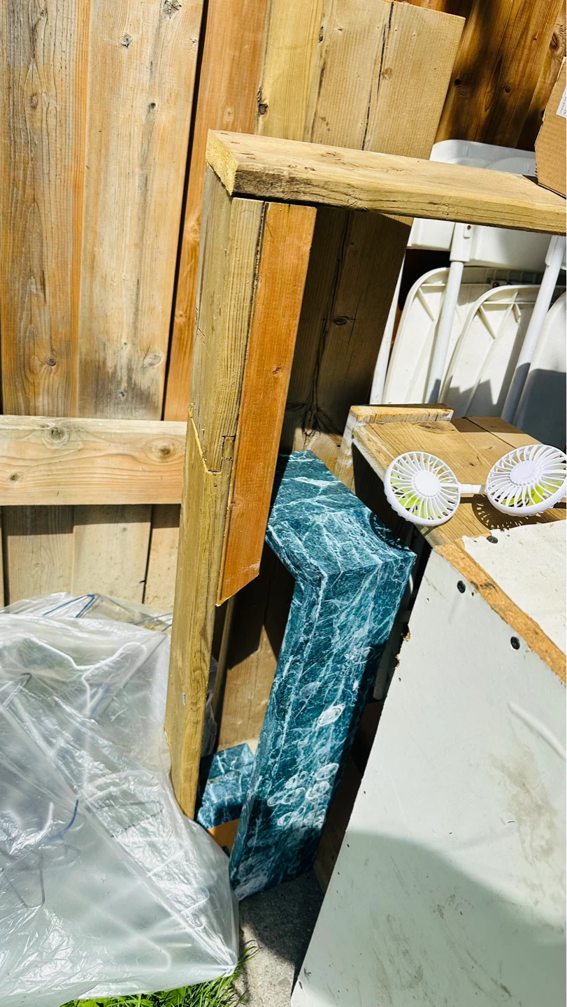 Wooden and Marble Side Table (DIY Project) - photo 2