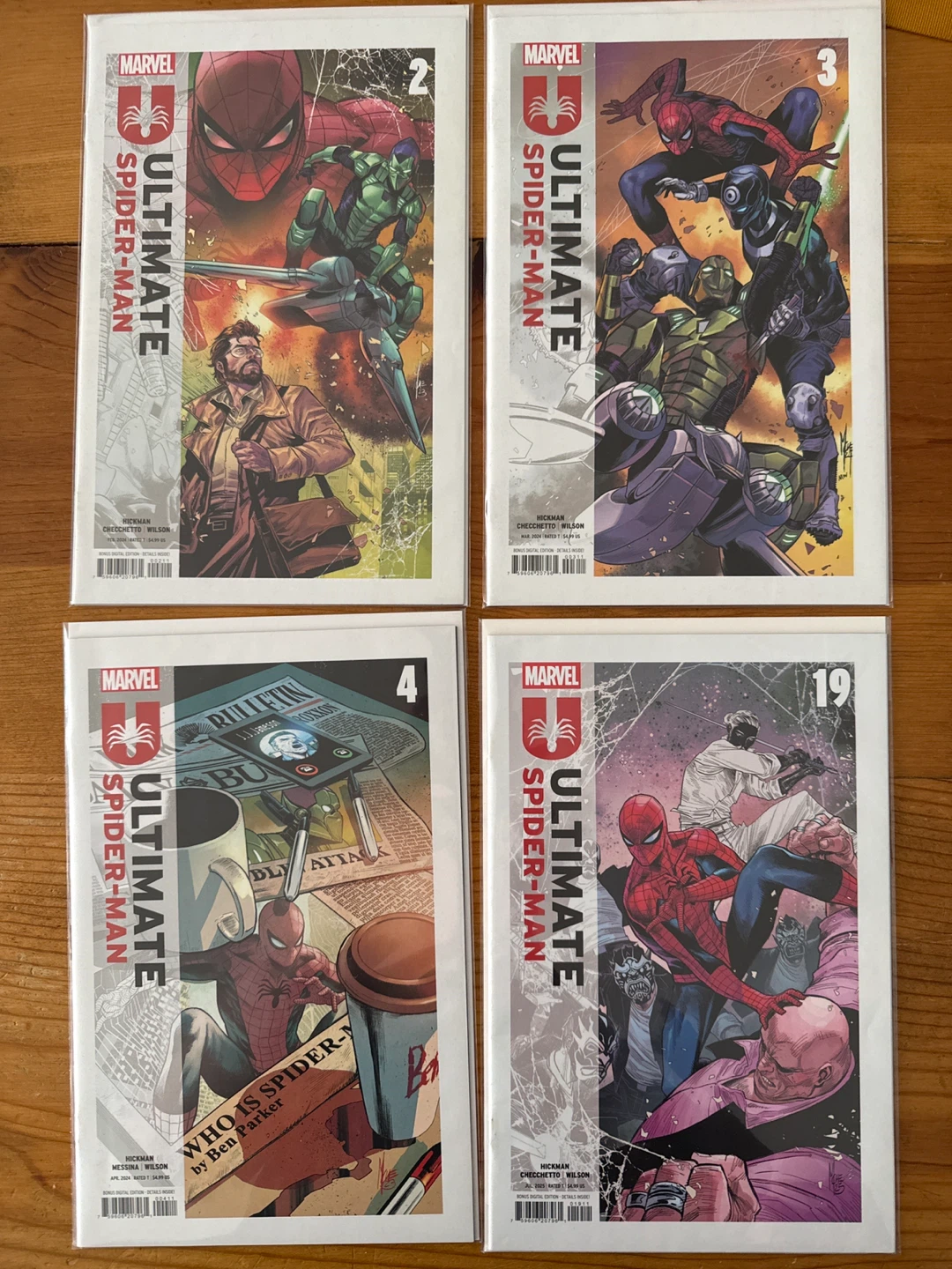 Hickman comic lot (includes Ultimate Spider-Man 1 variant) - photo 2