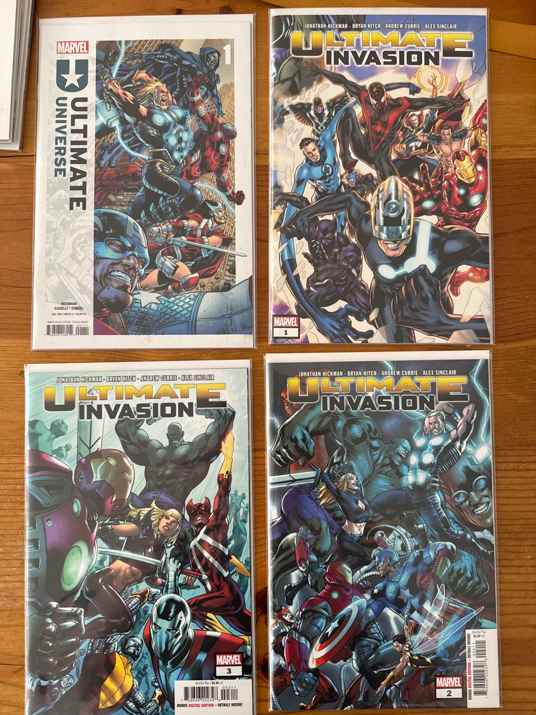 Hickman comic lot (includes Ultimate Spider-Man 1 variant) - photo 3