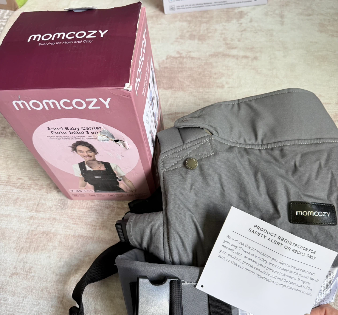 Momcozy 3-in-1 Baby Carrier - photo 2