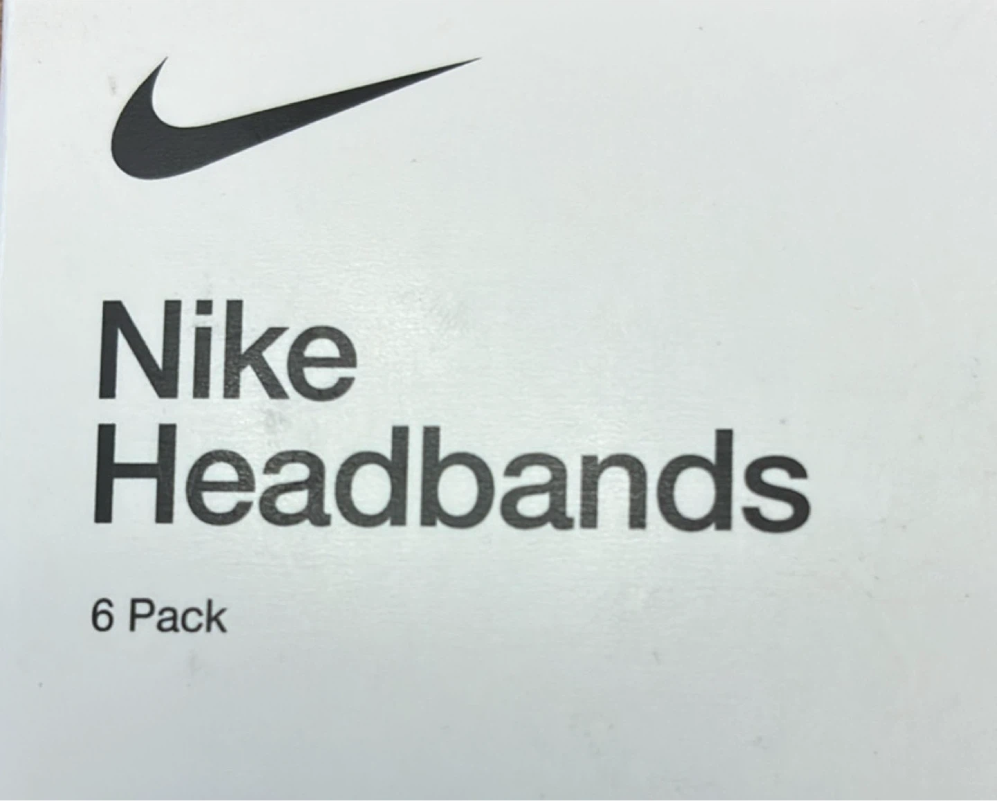 New Nike Swoosh Sport Headbands - 6 Pack - photo 2