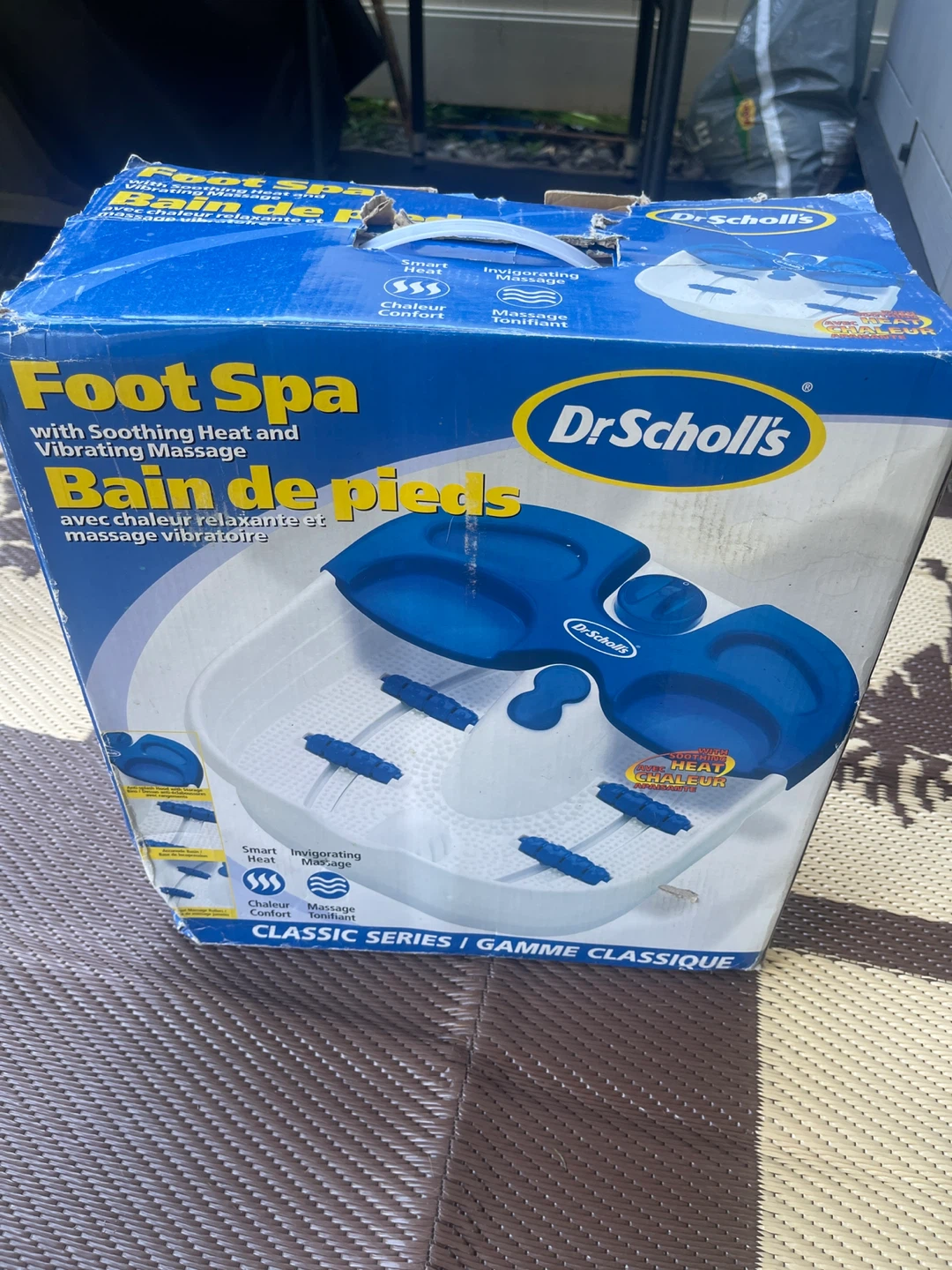 Dr. Scholl's Foot Spa with Soothing Heat and Vibrating Massage