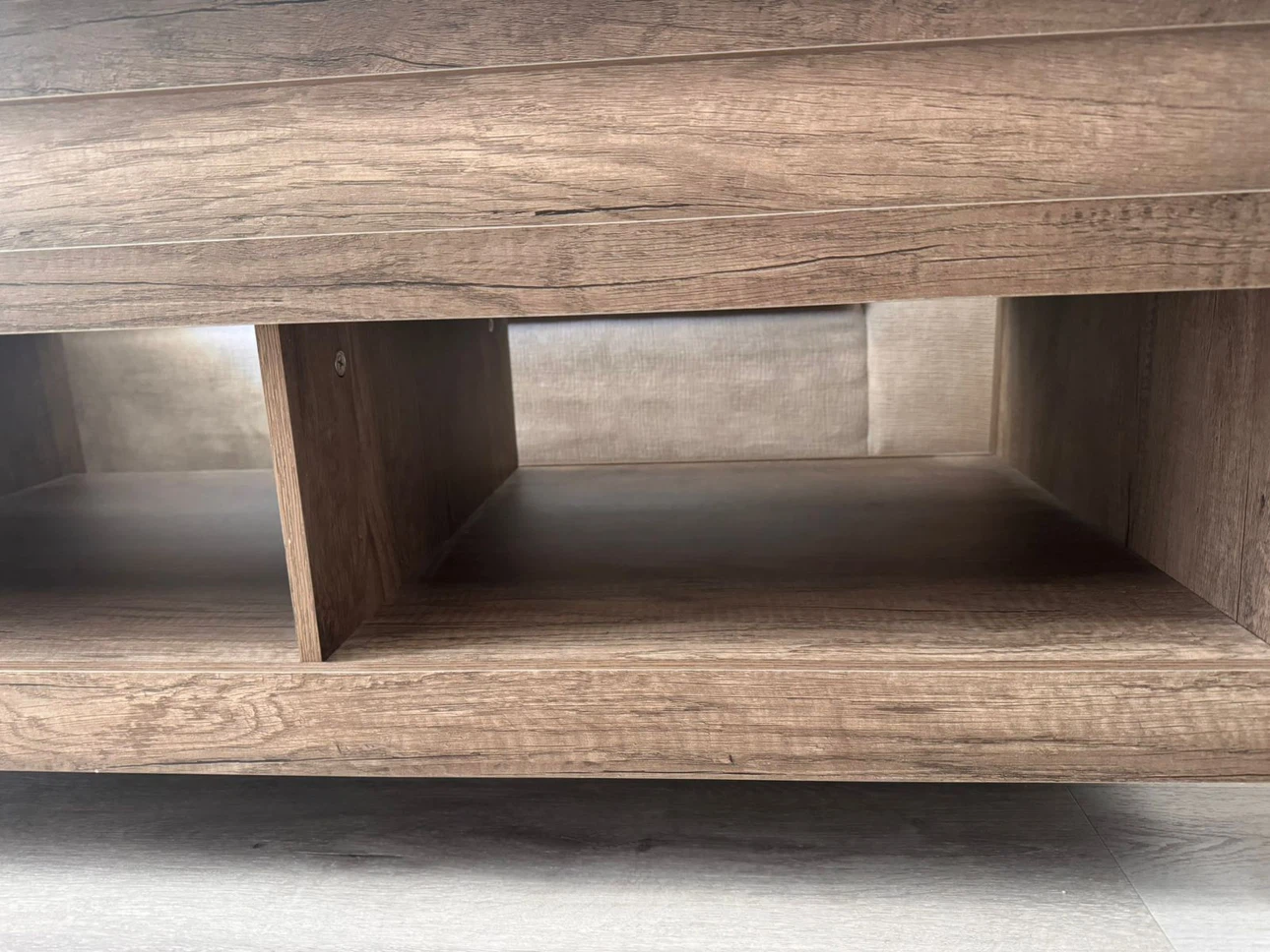 Wood Coffee Table with Storage - photo 5