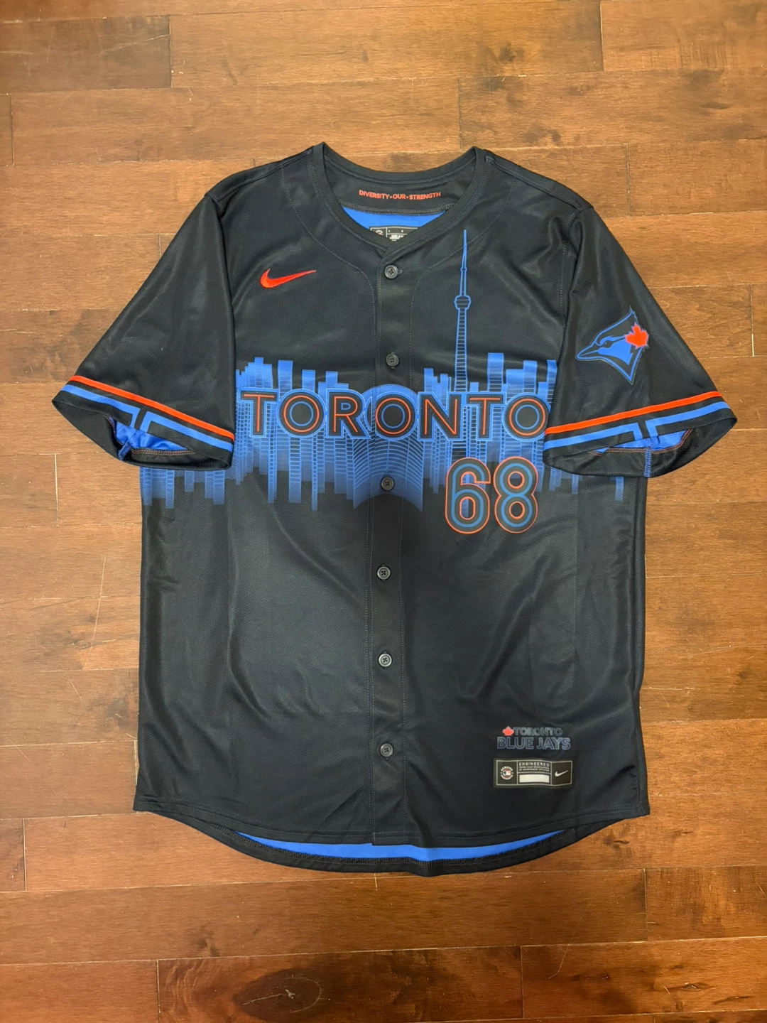 Nike Toronto Blue Jays Jordan Romano Limited Jersey Size-L - photo 2