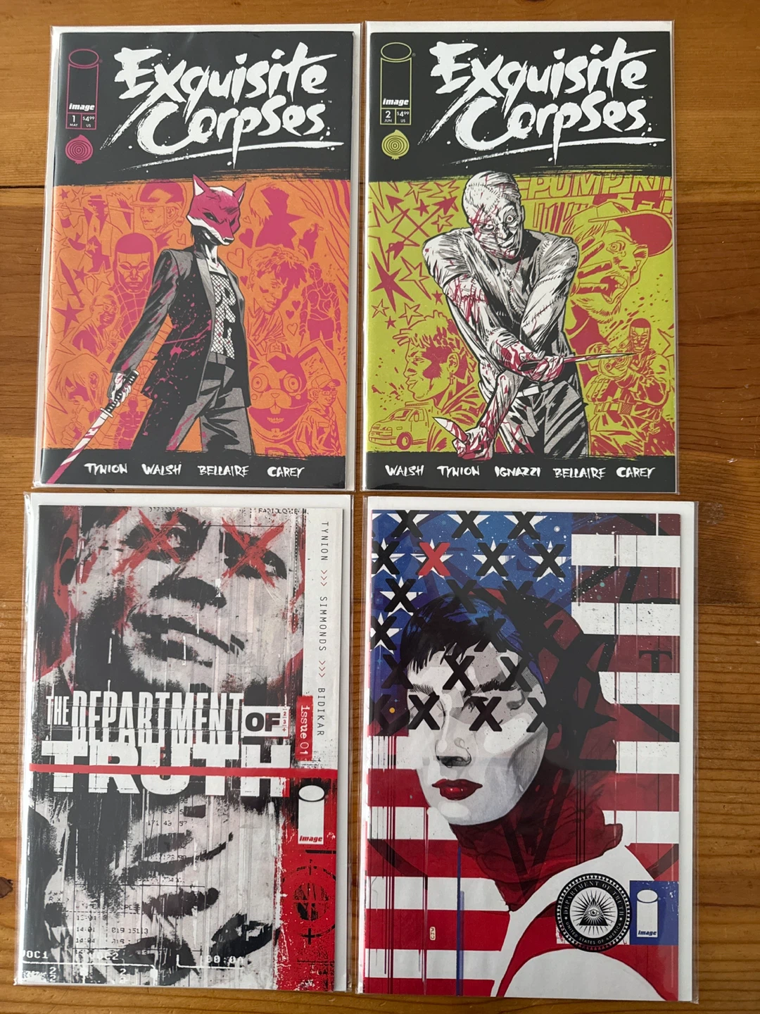 Tynion comic lot: Dept Of Truth 1, Exquisite Corpses 1
