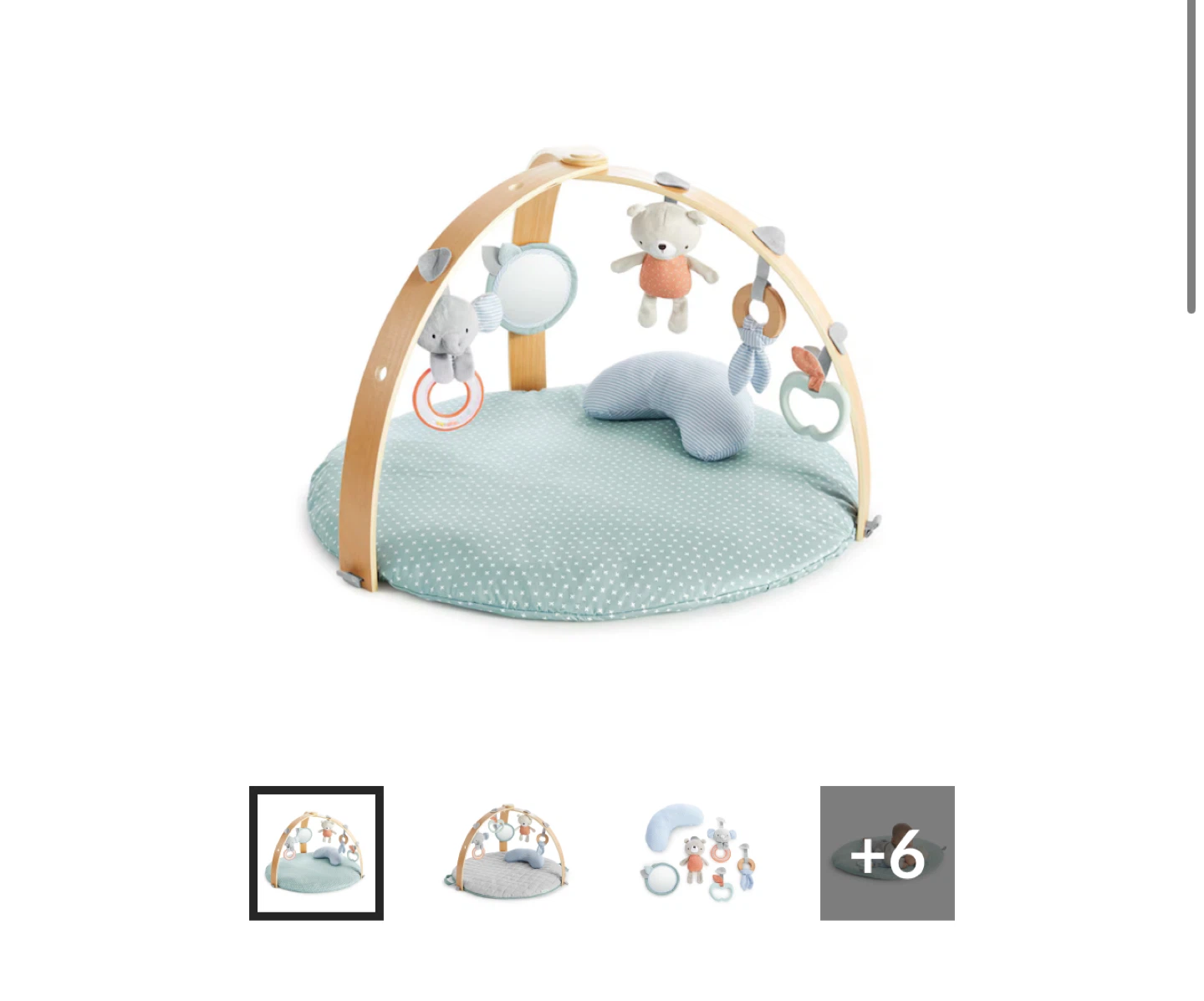 Ingenuity Wooden Activity Play Gym