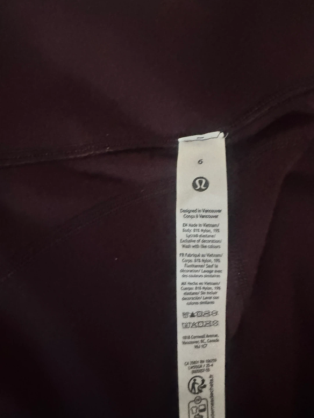 Lululemon plum Jacket and Pants Set - photo 3