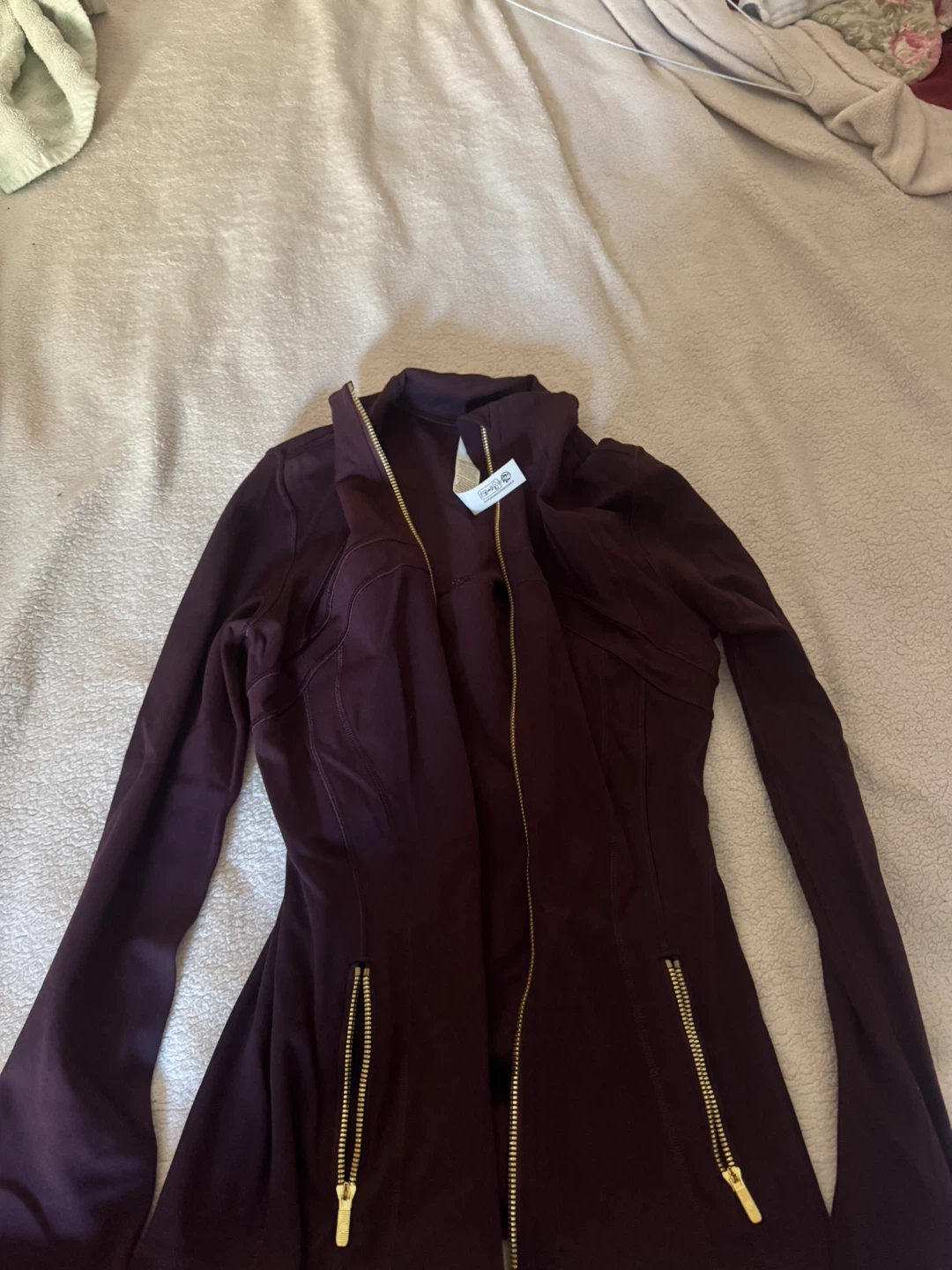 Lululemon plum Jacket and Pants Set