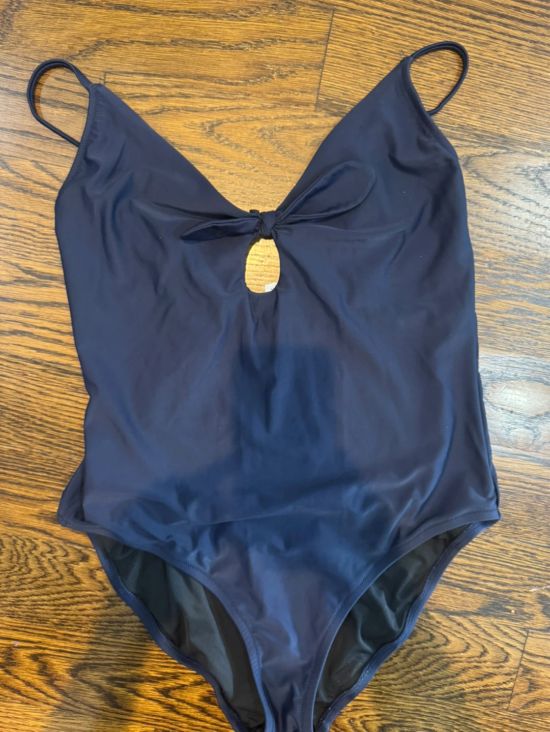 J. Crew Navy One-Piece Swimsuit