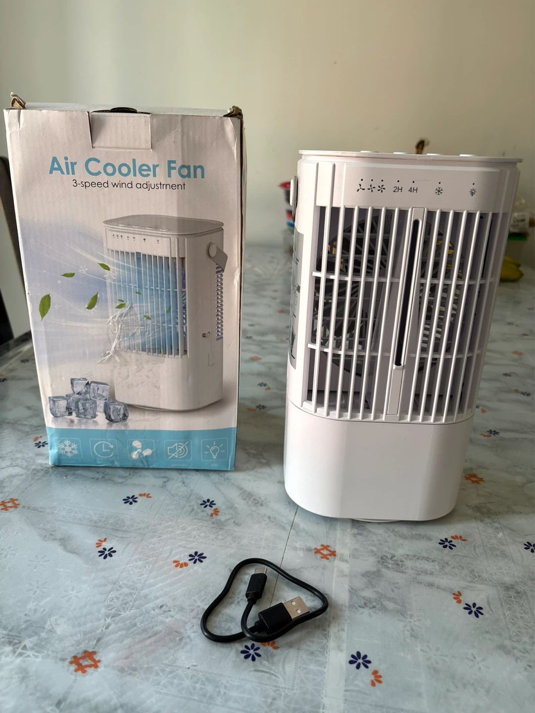 Mini USB Air Cooler Fan with Water Tank