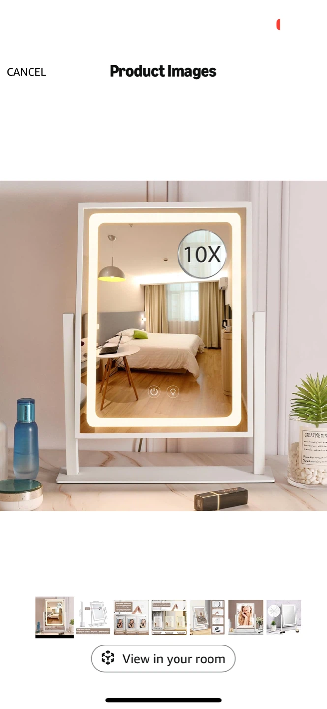 Brand new Hollywood make up mirror