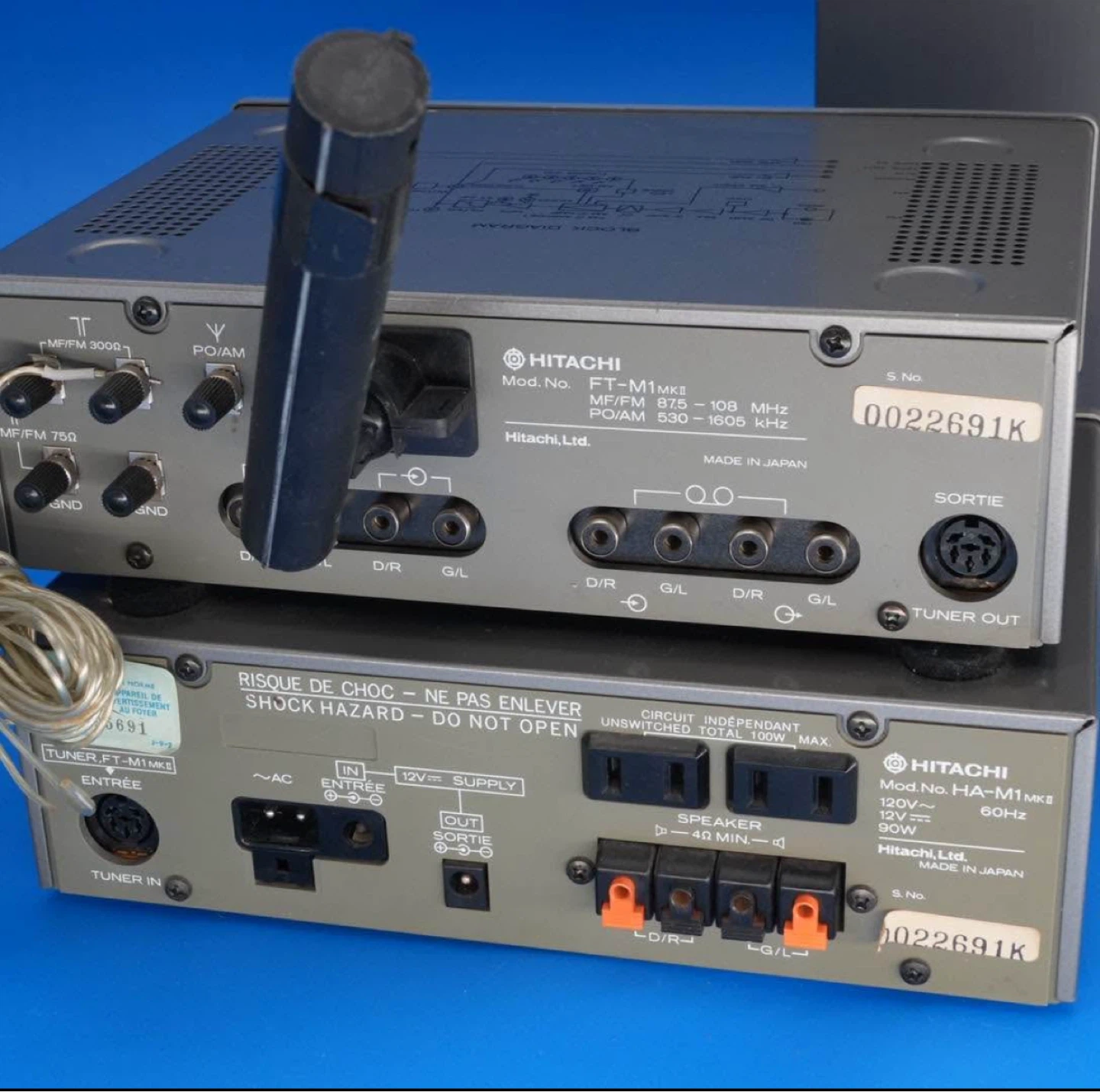 Hitachi Stereo System HA-M1 MKII FT-M1 MKII - photo 5
