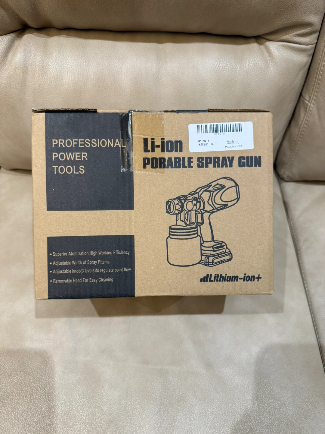 New YUNXI Li-ion Portable Cordless Spray Gun