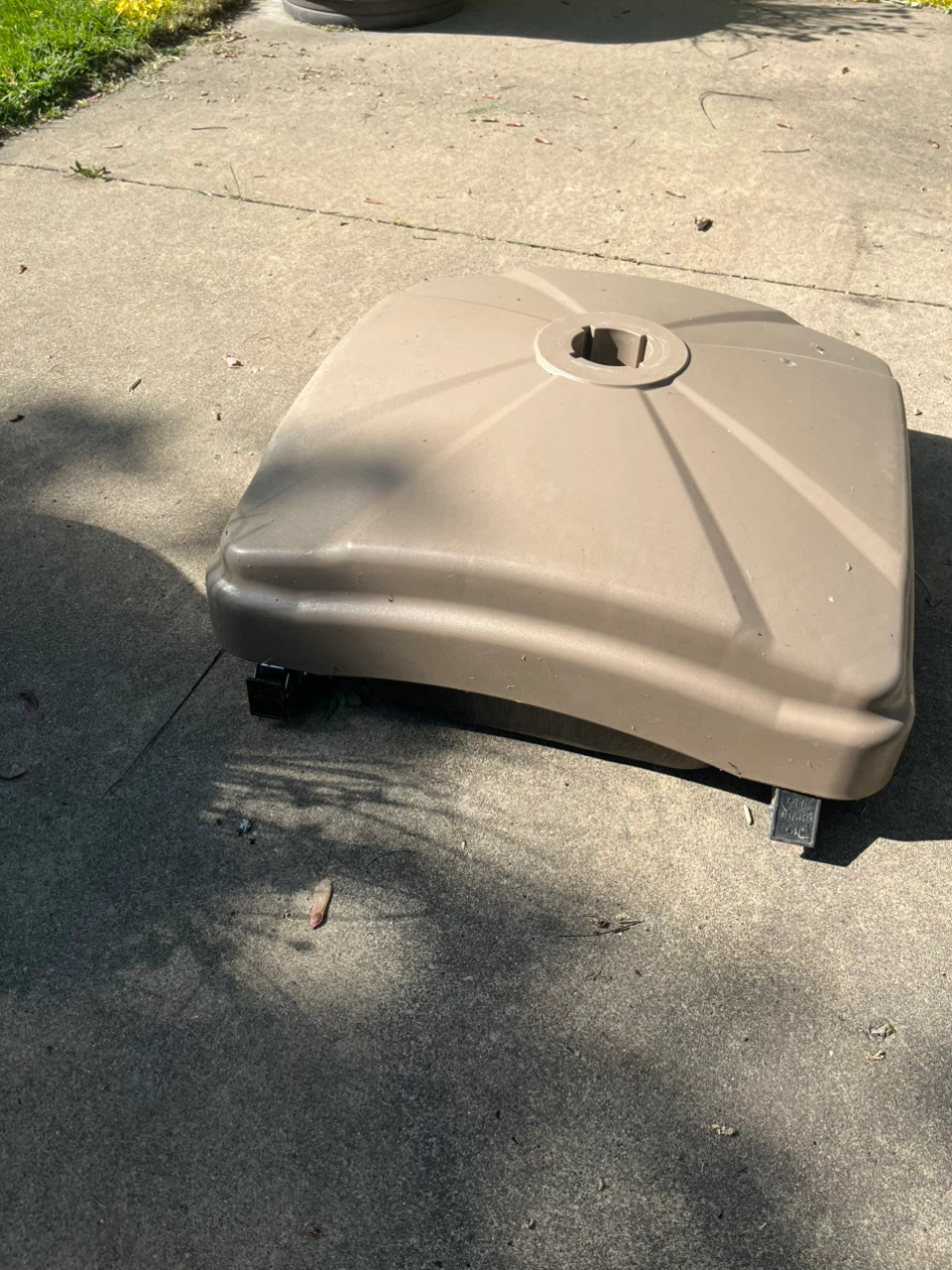 Umbrella Base with Wheels