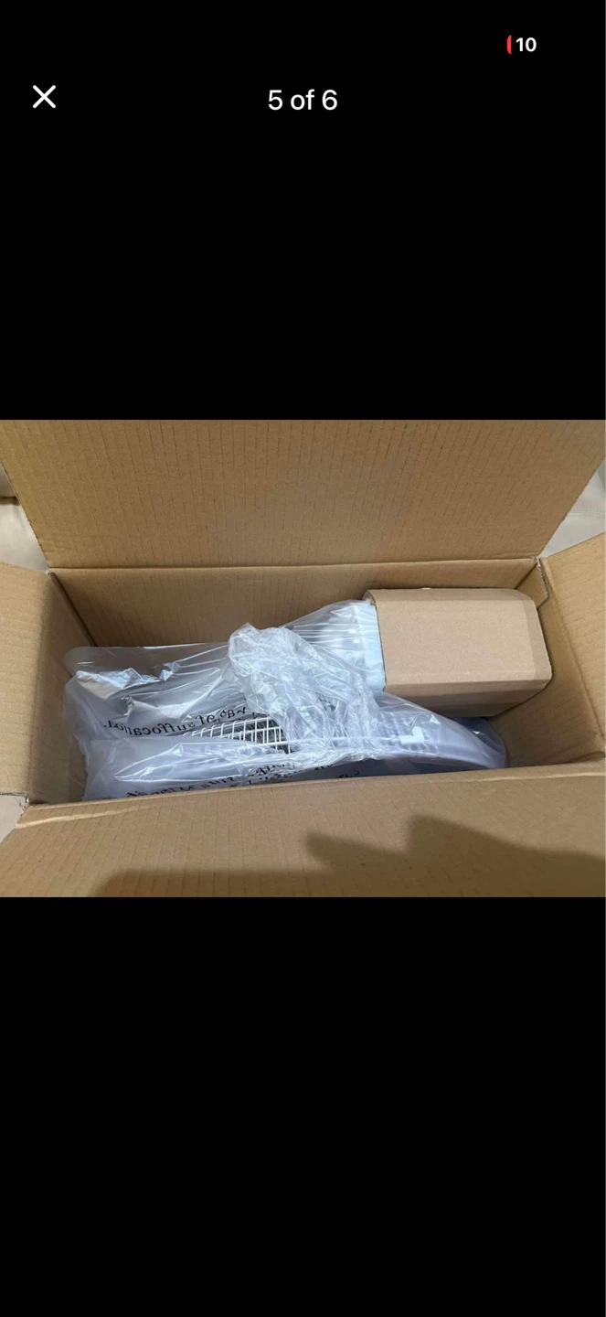 New Amazon Basics Table Fan - White 16" - photo 3